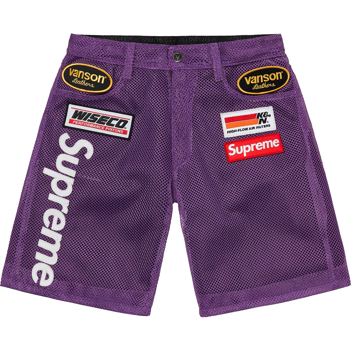 Supreme®/Vanson Leathers® Cordura® Mesh Short view 6